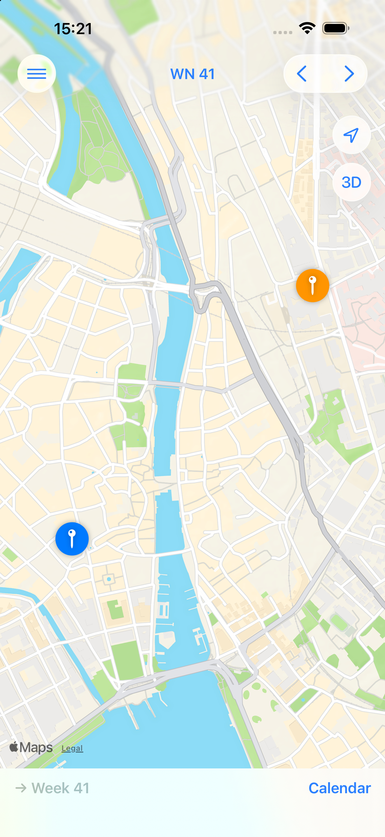 Event map
